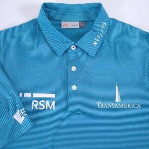 KJUS Zach Johnson Masters Performance Golf Pro Polo Shirt Size S
